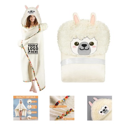 Wearable Hooded Blanket