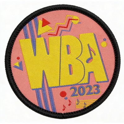 3.5" Custom Woven Patch for Hats & Apparel