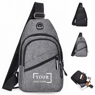 Crossbody Chest Bag Shoulder Pack
