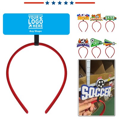 Custom Design Full Color Holiday Headband for Parties