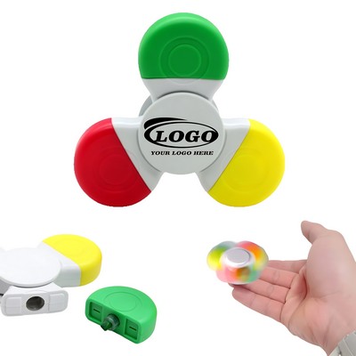 Triple Color Highlighter Fidget Spinner
