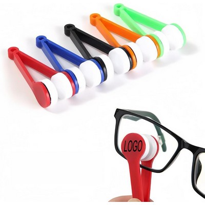 Portable Microfiber Glasses Lens Cleaning Brush
