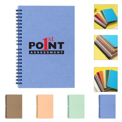 A5 Lined Journal Spiral Notebook W/ 100 Pages