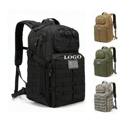 Waterproof Tactical Molle Backpack Heavy Duty Army Assault Pack Outdoor Gear Bag