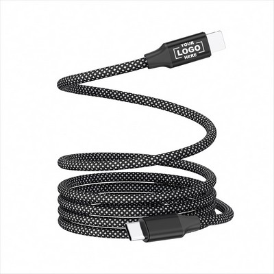 Dual Color Braided Magnetic Data Cable