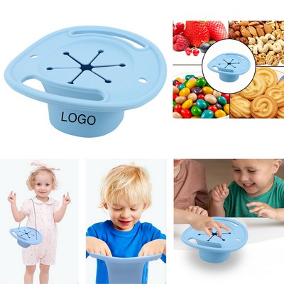 Cowboy Hat Snack Cup: Portable and Leak-Proof for On-the-Go Kids