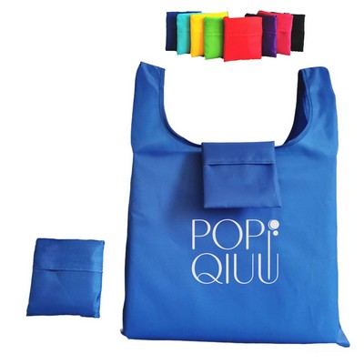 Resuable Folding Grocery Tote Bag