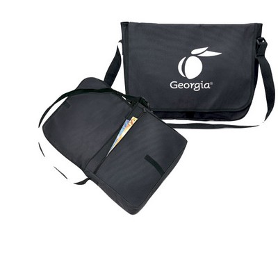 Messenger Bag W/ Zipper Pocket ( Pls See Item# 45068 Messnger Bag )