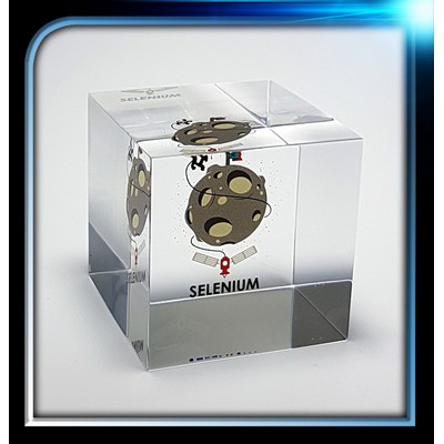 Lucite Cube Award (2"x2"x2")