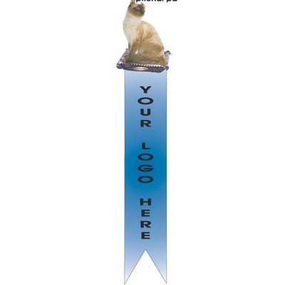 American Curl Cat Bookmark w/ Black Back