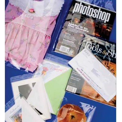 1.2 Mil Lip-N-Tape Polypropylene Bag (4 1/2"x5 1/2")