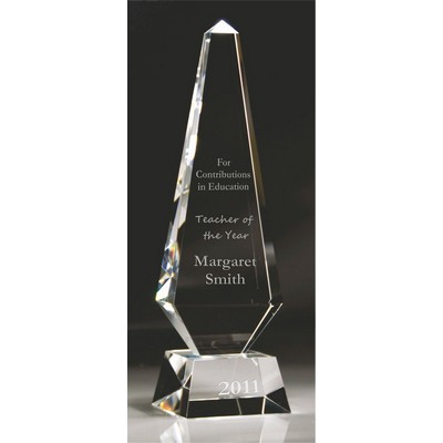Equinox Optic Crystal Award (3½"x 12")