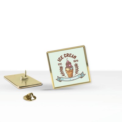 Express Lapel Pin - Square (0.75" x 0.75")