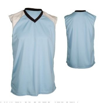 Women's Dazzle Cloth V-Neck Jersey Shirt w/ Contrasting Front Shoulder Panel