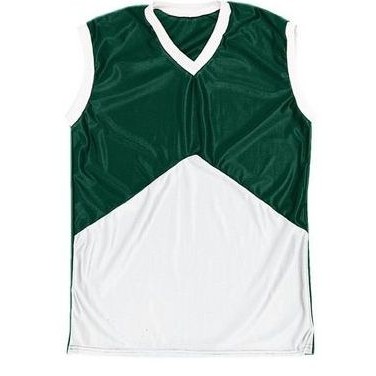 Adult Cool Mesh Multi Sport V-Neck Jersey Shirt w/Contrasting Front