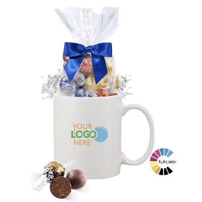 Lindt Truffles w/Branded Mug