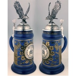 US Air Force History Stein Mug