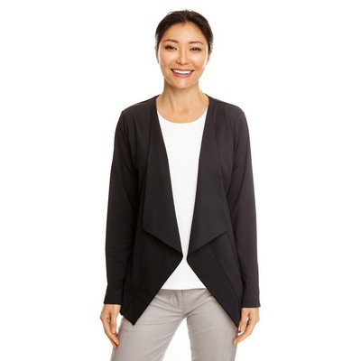 Devon and Jones Ladies' Perfect Fit™ Draped Open Blazer