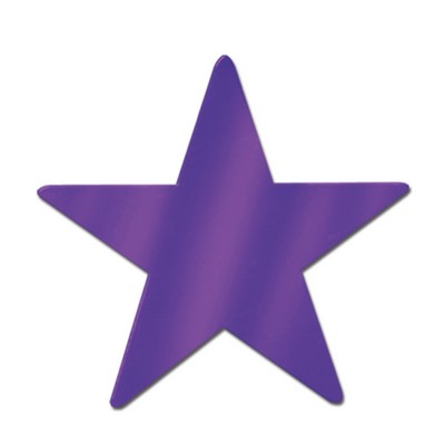 Die Cut Foil 9" Stars