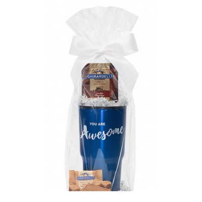 Closeout Value - You Are Awesome Cocoa & Chocolate Tumbler