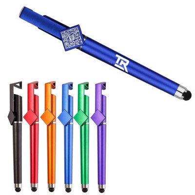 Multi-Functional Ballpoint Pen - Stylus & Phone Stand