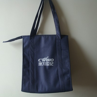 Non Woven Insulated Picnic Tote Bag or Cooler Tote Bag With Handle