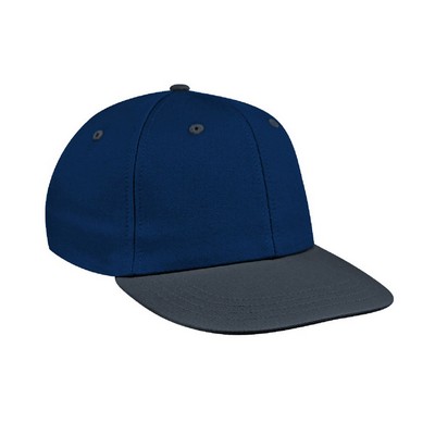 USA Made Two Tone Eyelets Twill Snapback Prostyle Hat