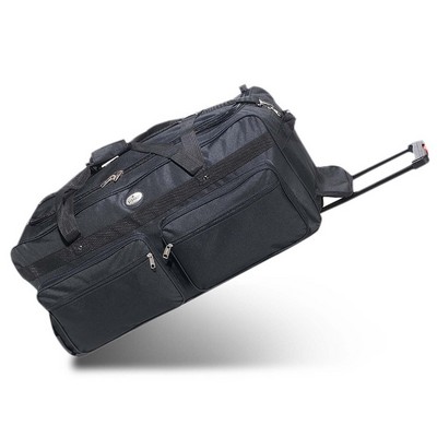 Everest® 30" Deluxe Wheeled Duffel, Black