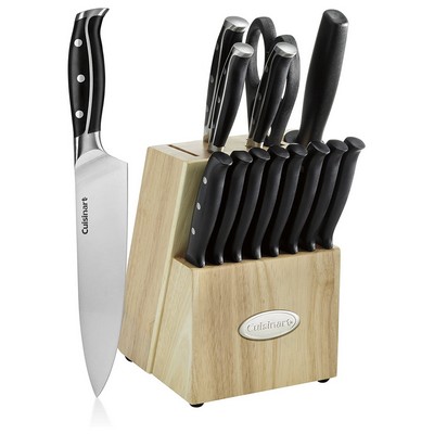 Cuisinart® 15-Piece Nitrogen Collection Knife Block Set, Black