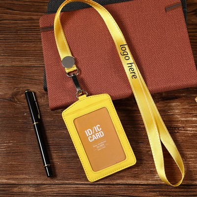 Badge Holder w/Lanyard