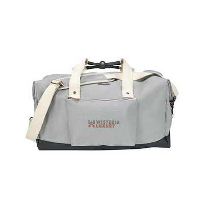Cutter & Buck® 19'' Cotton Weekender Duffle Bag