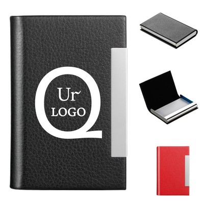 Pu Name Card Holder