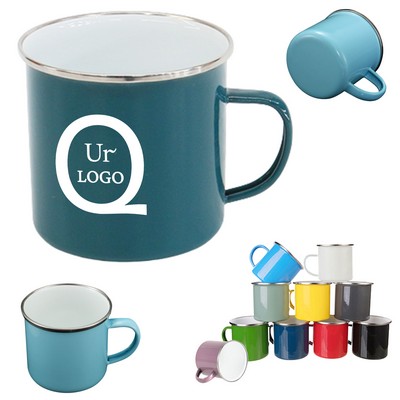 12 Oz Enamel Cup