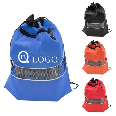 12.6X15.75" Terylene Drawstring Backpack