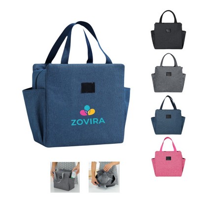 Reusable Insulated Lunch Cooler Tote Bag