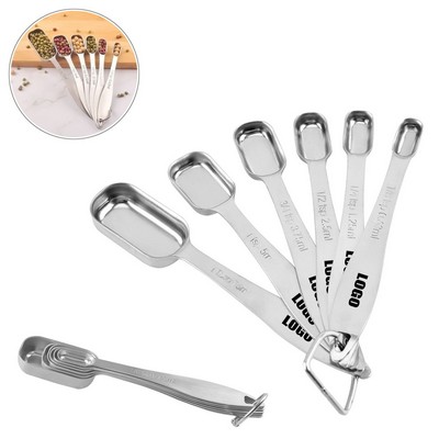 Oval Handle 6" 1 Stainless Steel Measuring Spoon