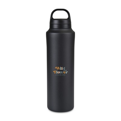 Aviana™ Rowan Recycled Stainless Steel Water Bottle - 25 Oz. - Black