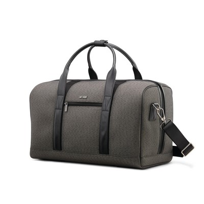 Hartmann Herringbone Deluxe Weekend Duffel Bag - Black