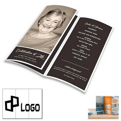 Tri-Fold 8.27 X 5.51" Brochure