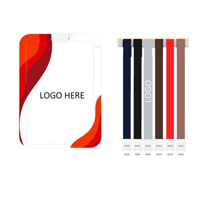 Business ID Badge Holders with Clear Window