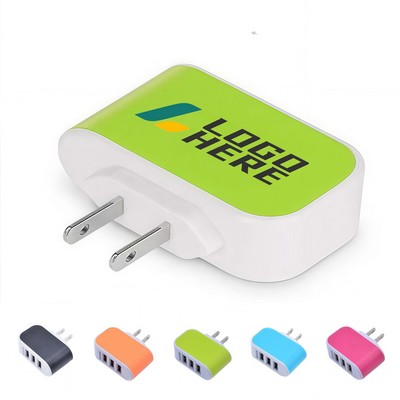 100-Pack 3-Port USB Fast Charger