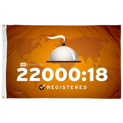 ISO 22000:18 Flag (4'x6')