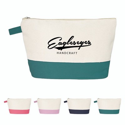 Canvas Multi-Purpose Zip Pouch