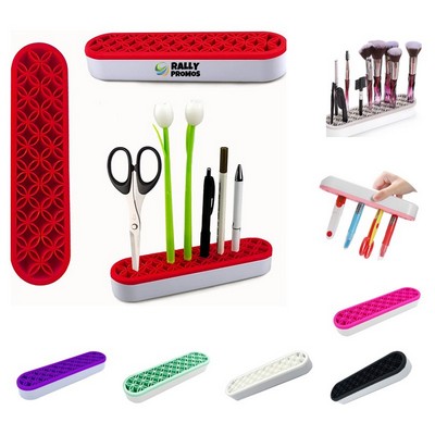 Silicone Makeup Brush Holder Multipurpose Storage Stand