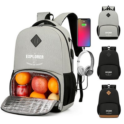 Computer Business Bag Insulated Cooler Backpack