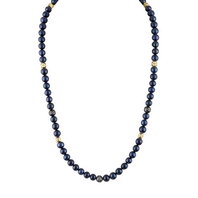 Bulova Jewelry Marine Star Pearl Necklace