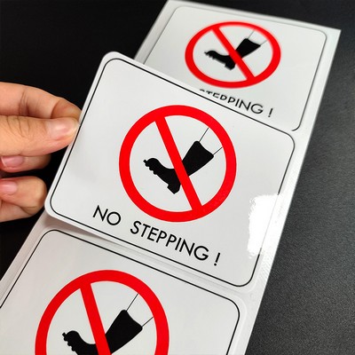 Vinyl Sticker 2x1"