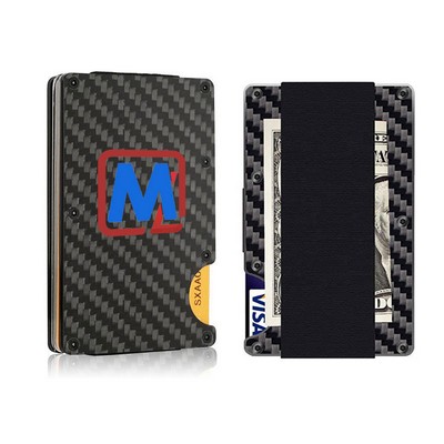 Carbon Fiber RFID Blocking Credit Card Holder