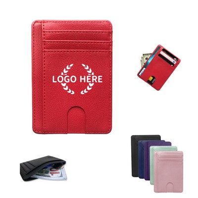 RFID Blocking Leather Wallet