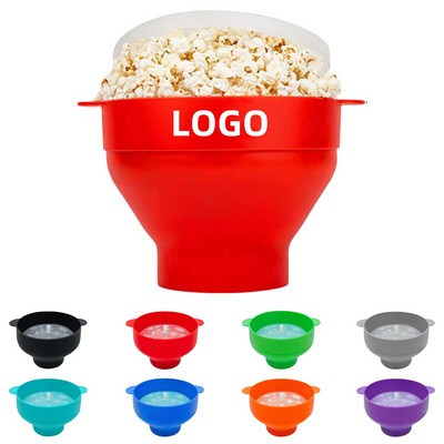 Silicone Microwave Popcorn Popper Bowl